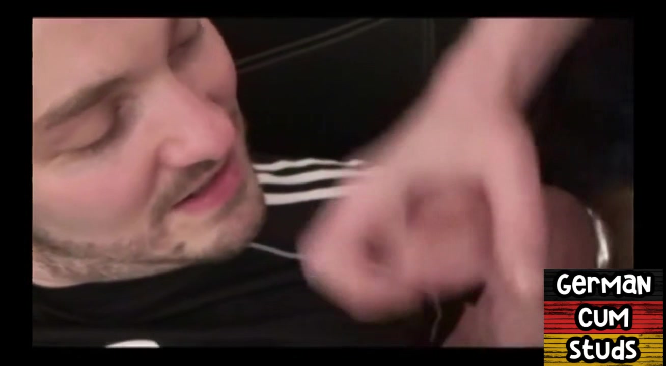 Facefucked German barebacked by jock until cum in mouth