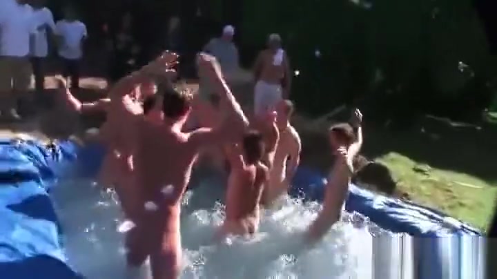 College Freshmen Pledgers Sucking and getting Hazed by Frat Bros