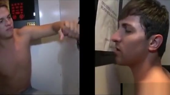 Gay glory hole tricks