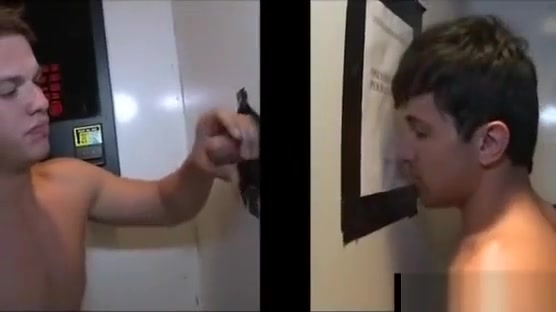 Gay glory hole tricks