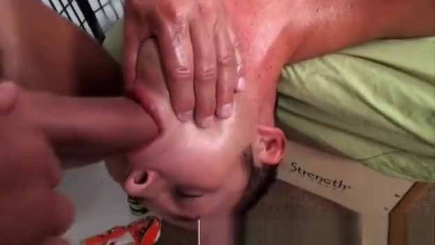 Gay masseuse dominates straight guy during massage