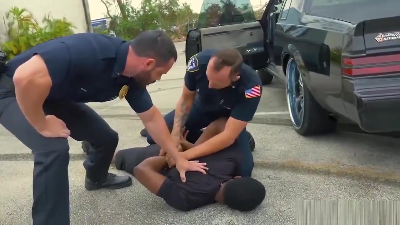 Gay male cops having sex Fucking the white officer with some chocolate