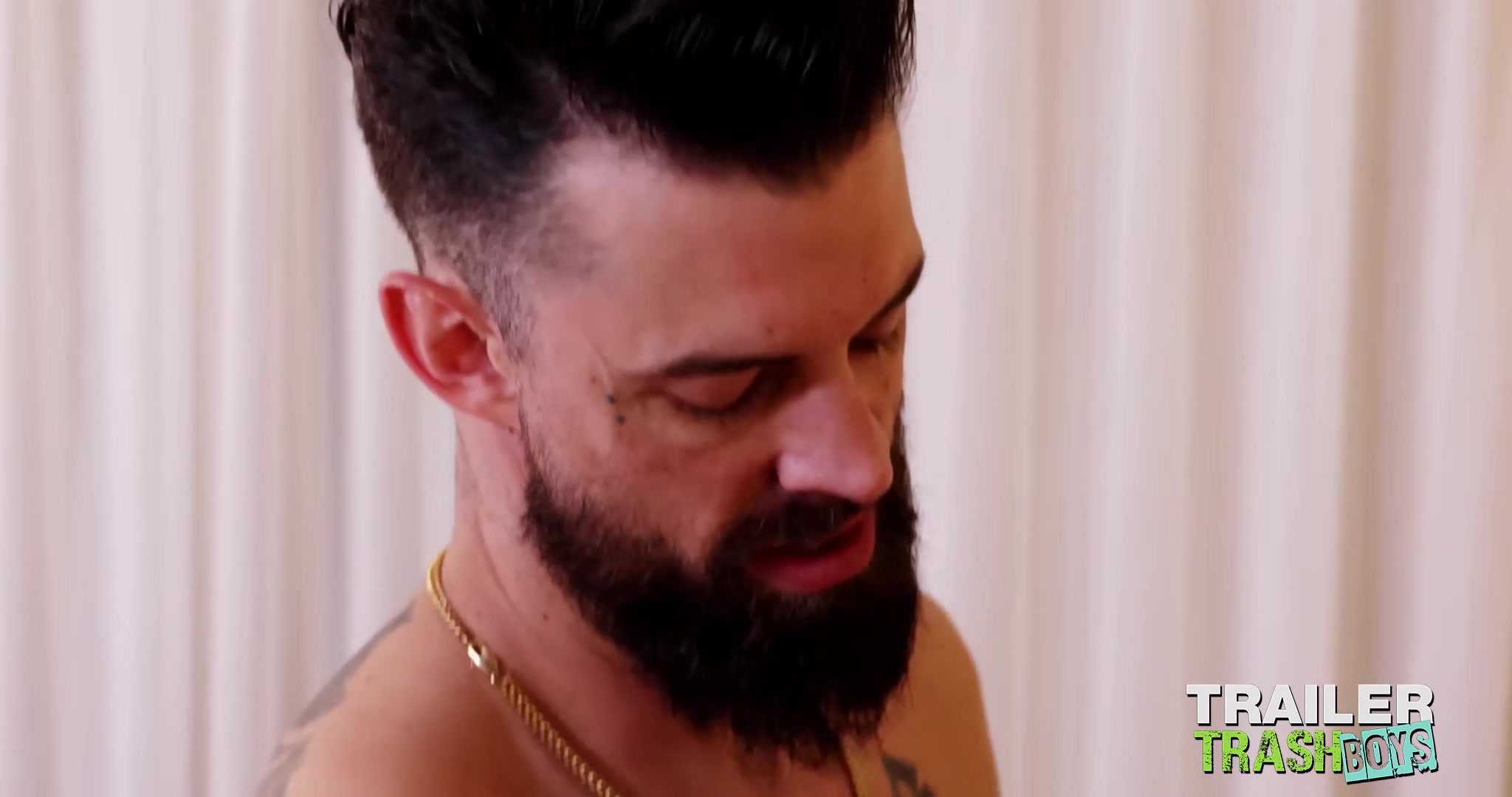TRAILERTRASHBOYS Hairy Alpha Wolfe Plowed Raw By Ethan Sinns