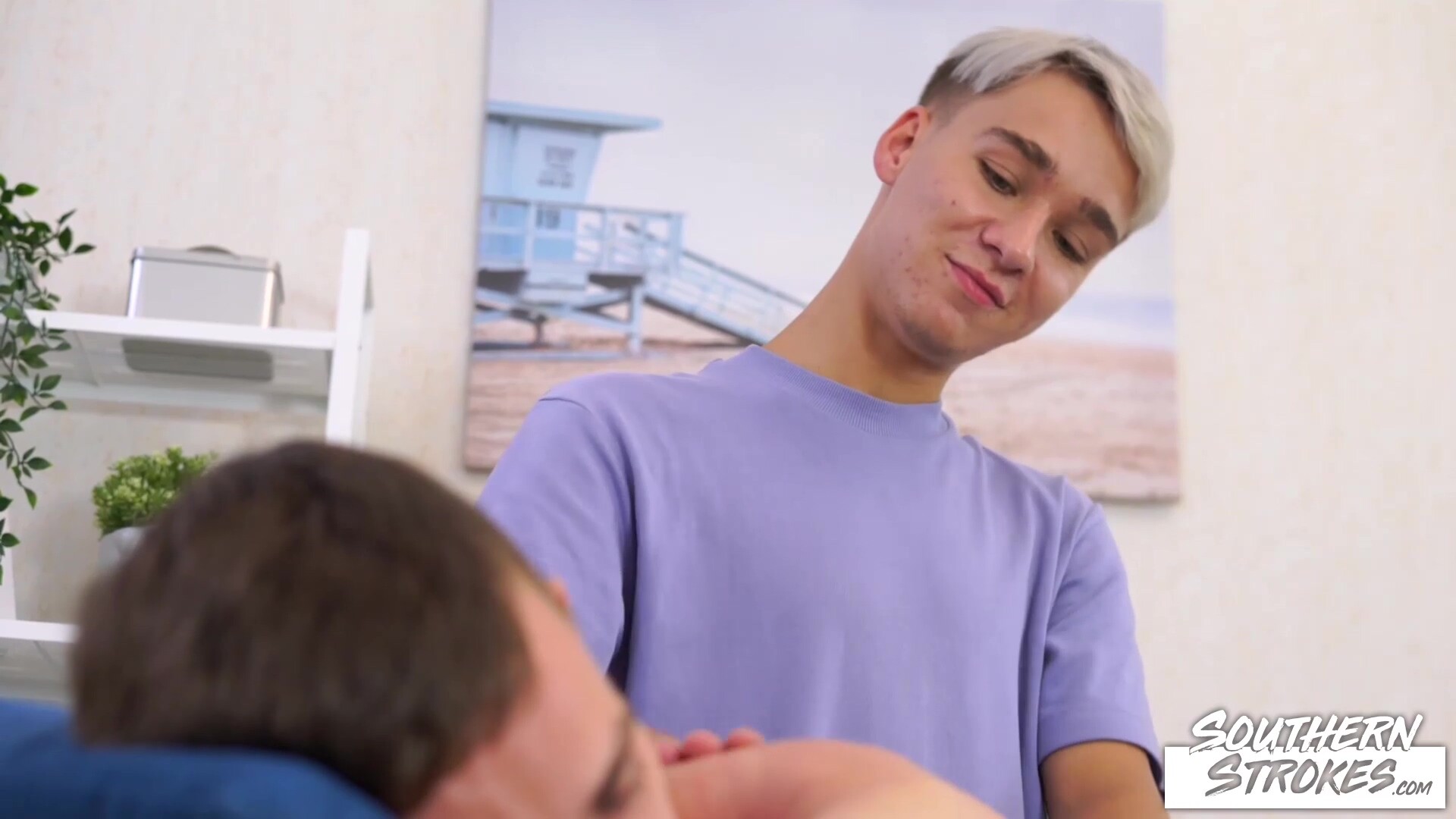 SOUTHERNSTROKES Twink George Hanskey Massages Angel Kade