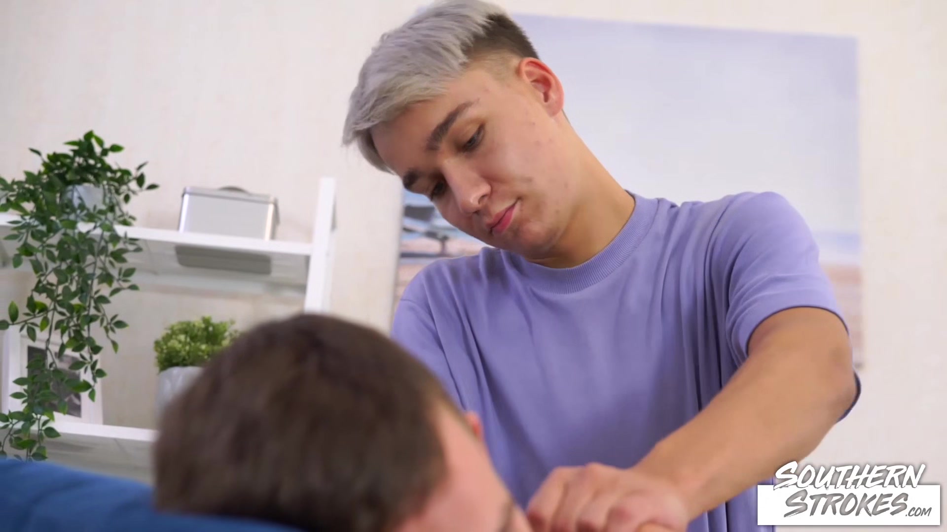 SOUTHERNSTROKES Twink George Hanskey Massages Angel Kade