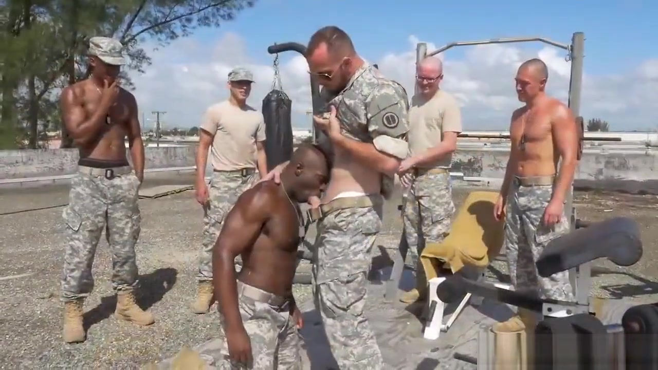 Gay naked military men in showers first time Staff Sergeant knows what is
