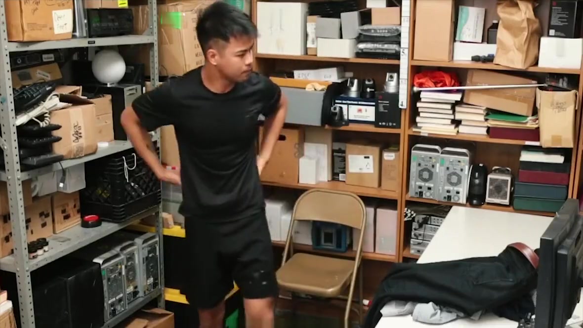 YoungPerps - Black Cock Barebacks Hot Stud