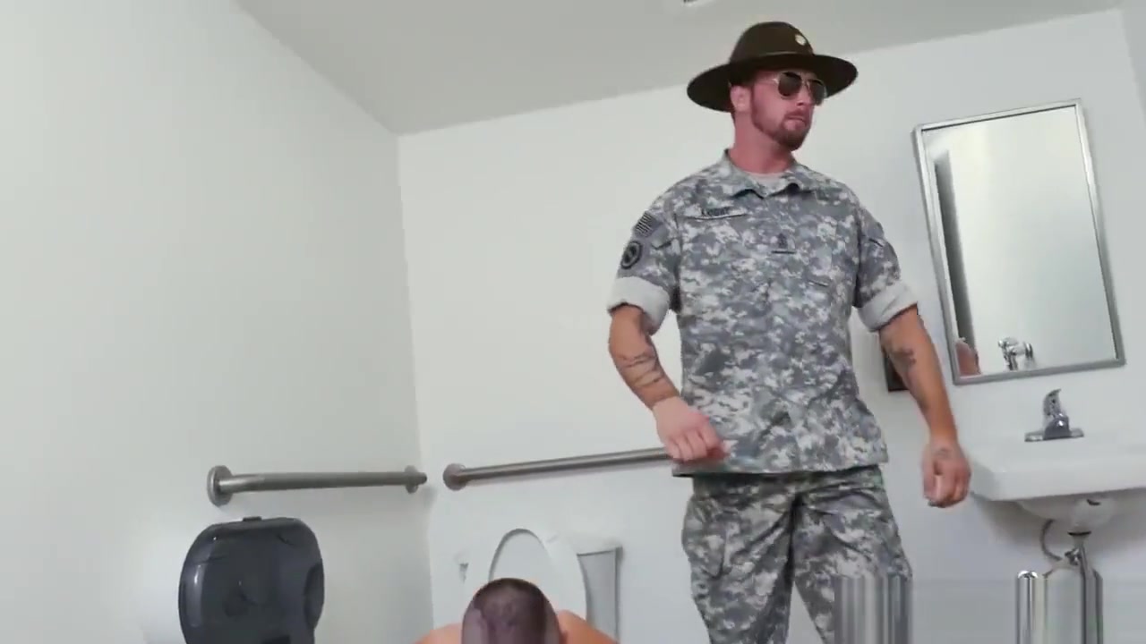 Real military nudes gay Good Anal Training