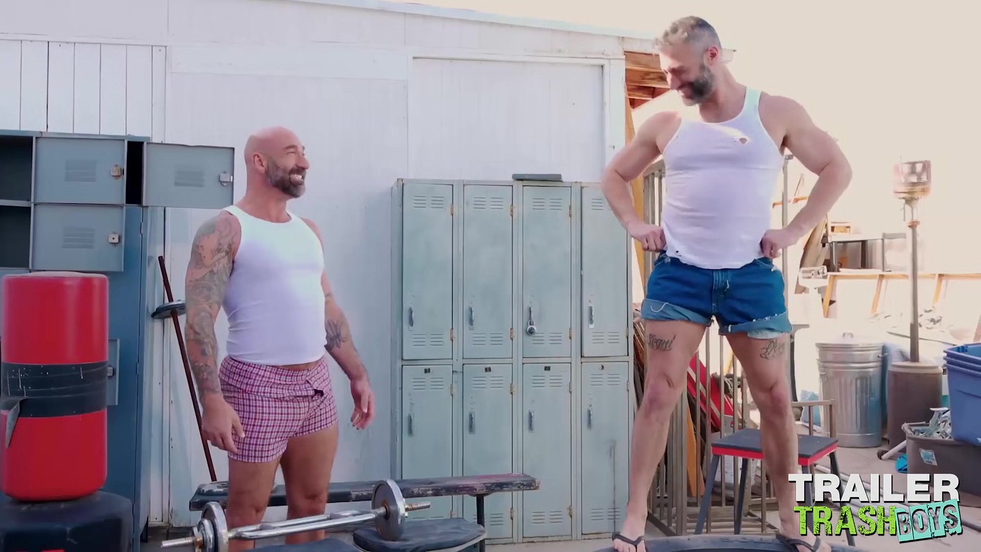 TRAILERTRASHBOYS Step daddy Drew Sebastian Barebacks Cole Connor