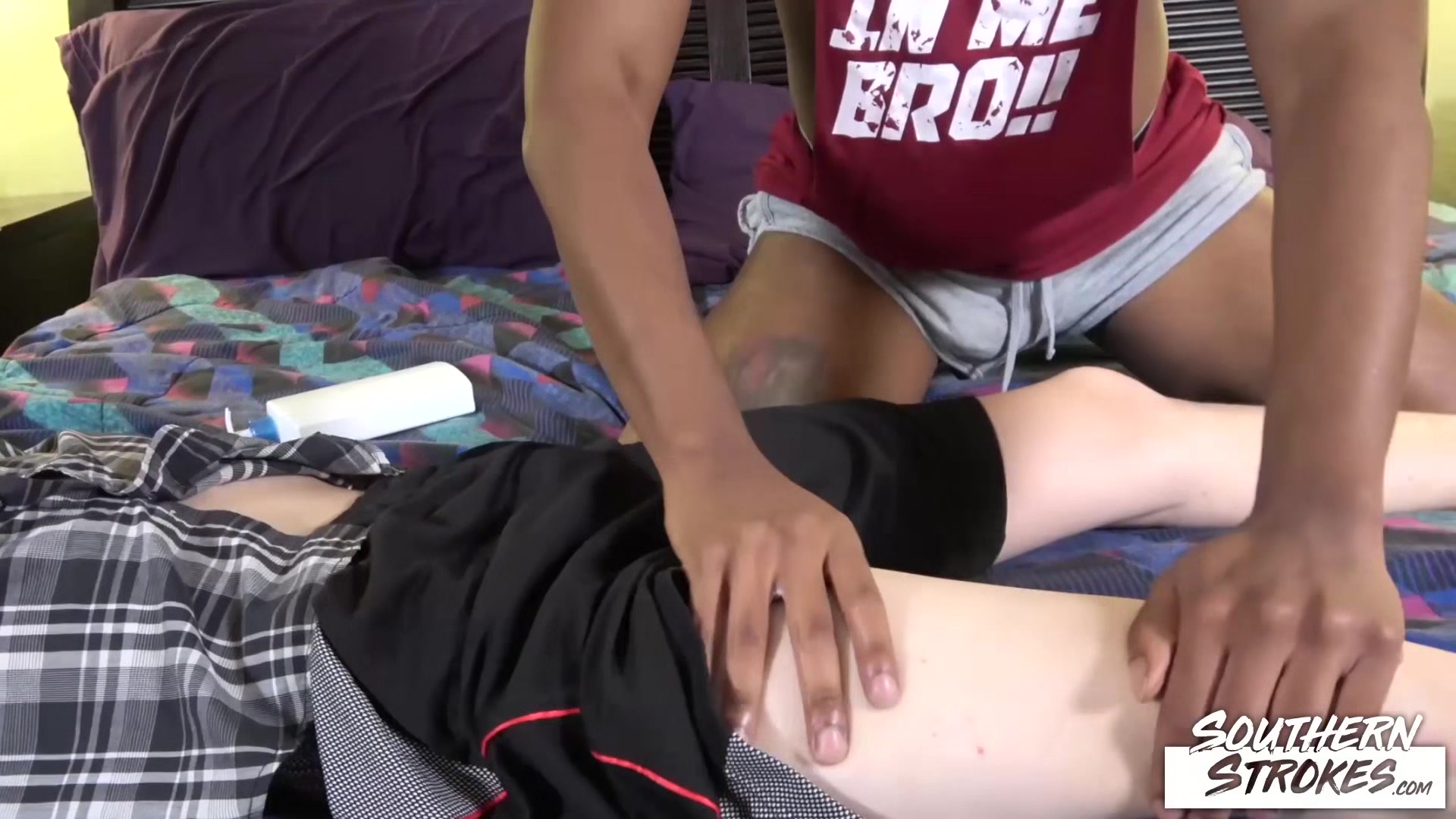 SOUTHERNSTROKES Black Stud Bucky Wright Massages John Jones