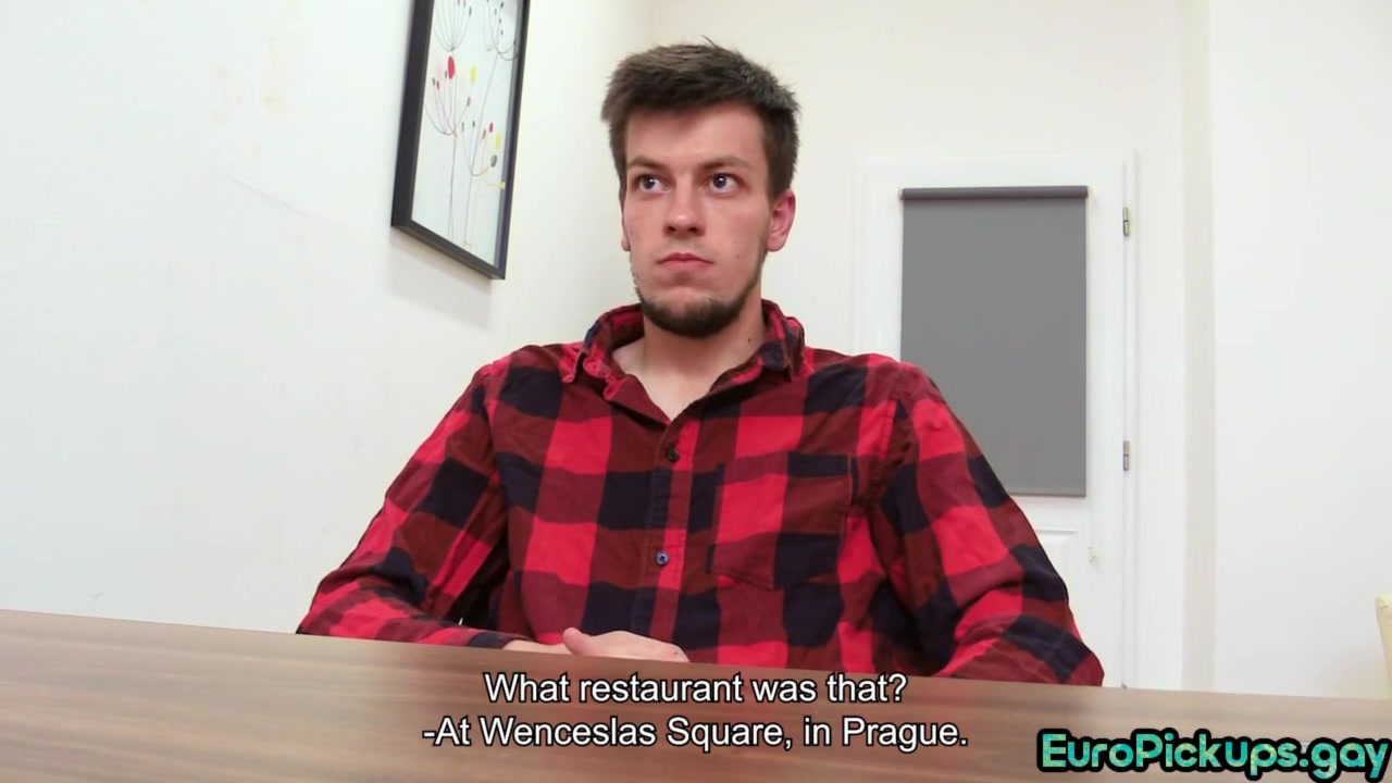 Straight european guy gets to taste dick during steamy casting