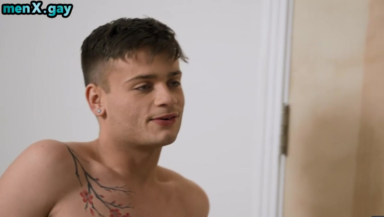 Passive twink bottom barebacked by big cock top stud