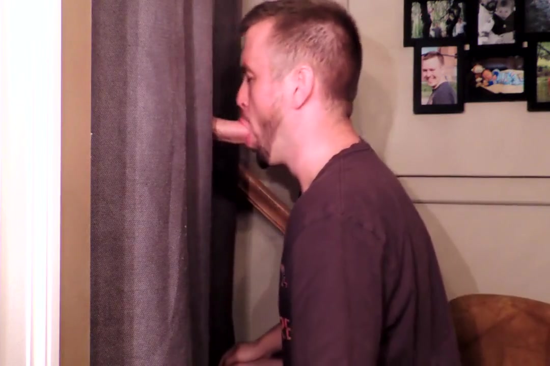 Hung Straight curious guy tries out my gloryhole