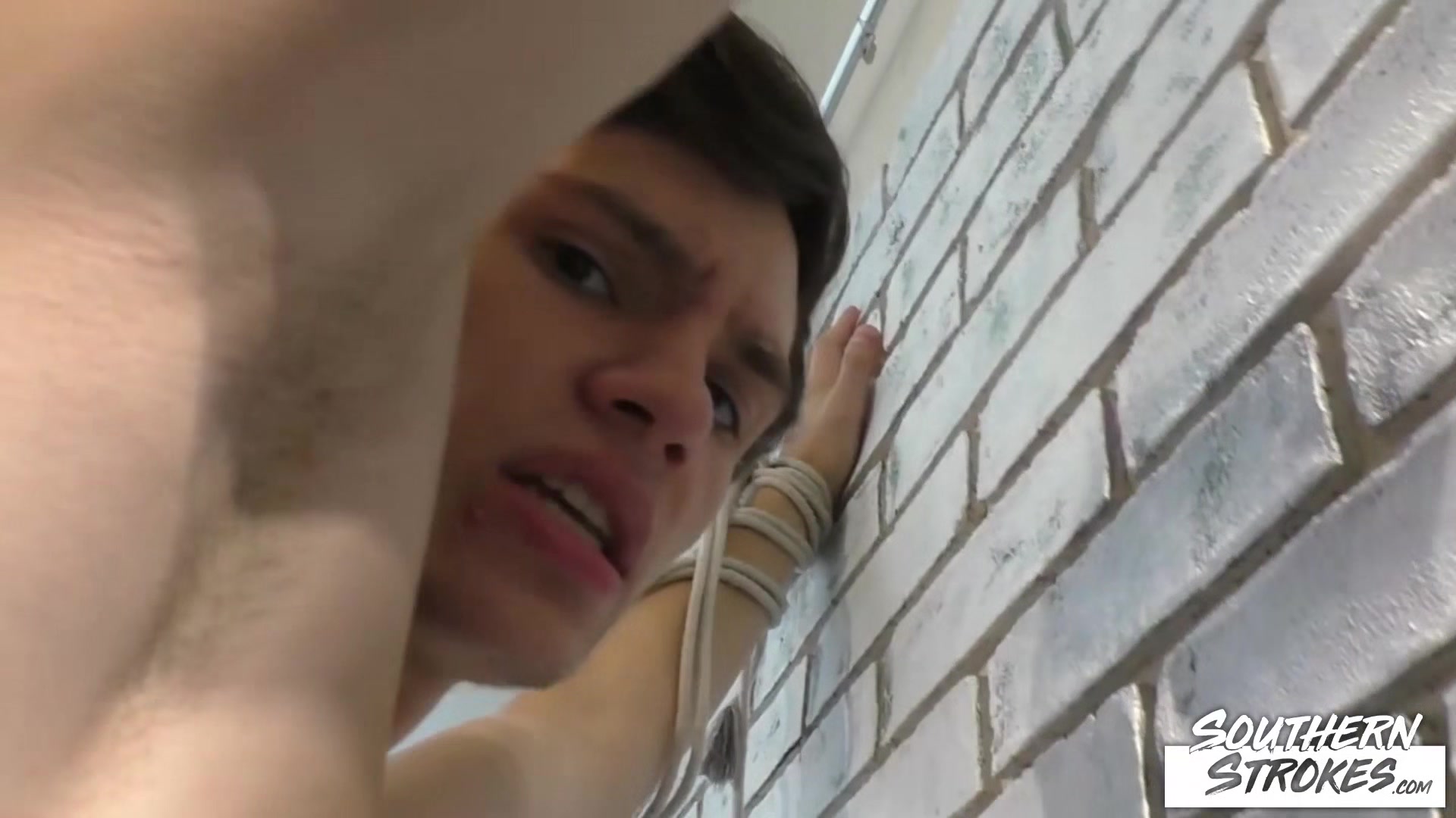 SOUTHERNSTROKES Bound Amateur Anal Tormented And Dominated