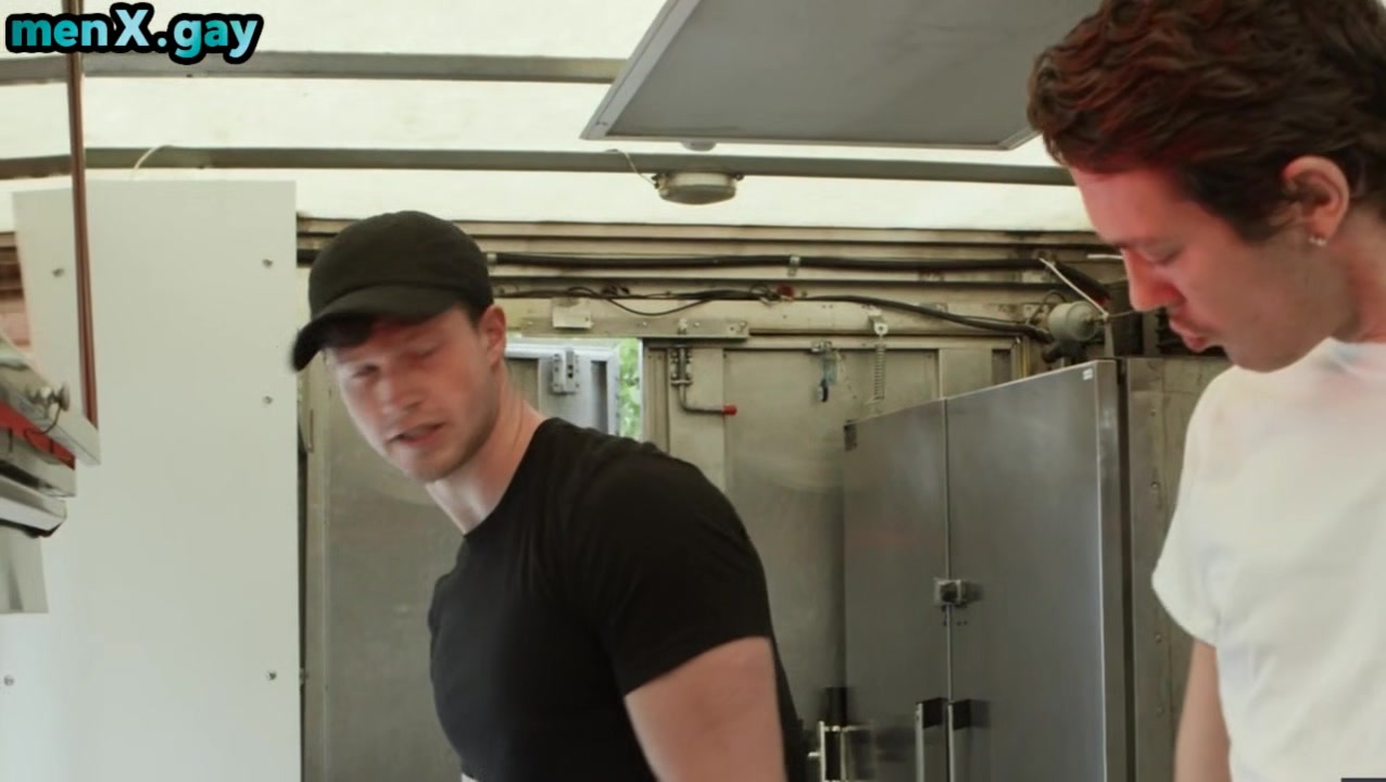 Skinnier bottom stud assdrilled till cum on the kitchen