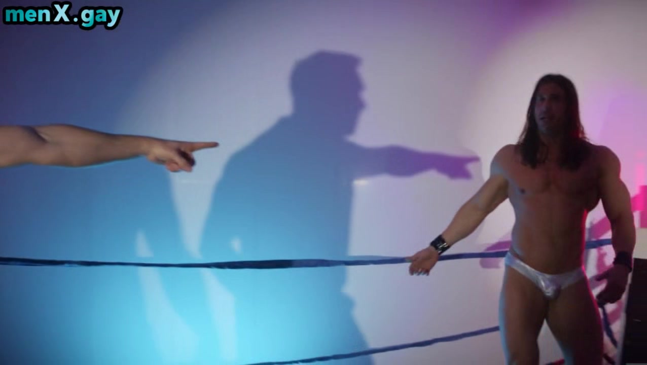3some loving judge barebacked by massive wrestlers in arena