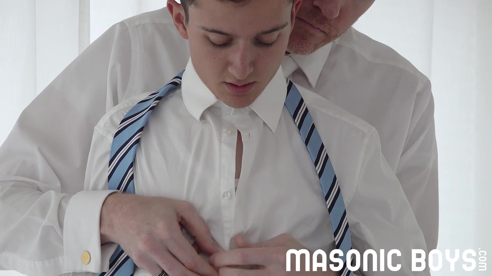 MasonicBoys - Holy DILF pounds Mormon Boy with his huge dick!