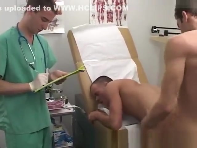 Gay doctors examine Dr. Toppinbottom told me that I was going to have to