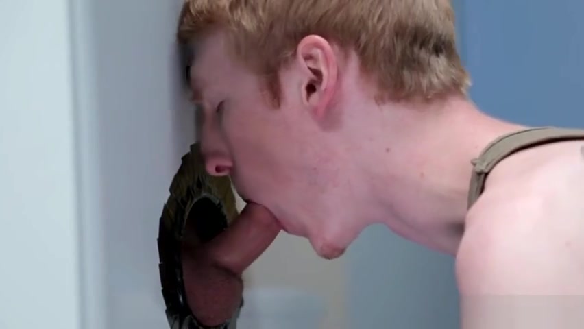 Gloryhole twink sucked off then fucked