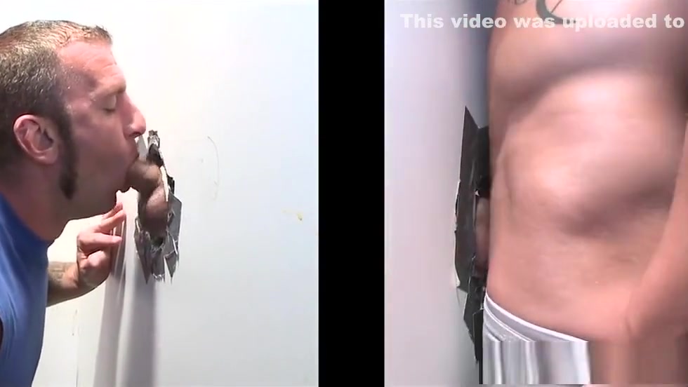Sebastian Young Gets a Hummer From Ricky Sinzs Glory Hole