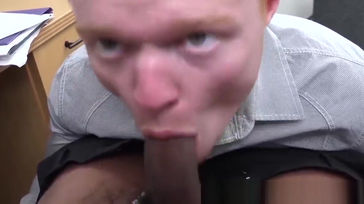 Ginger straighty barebacked by BBC office manager