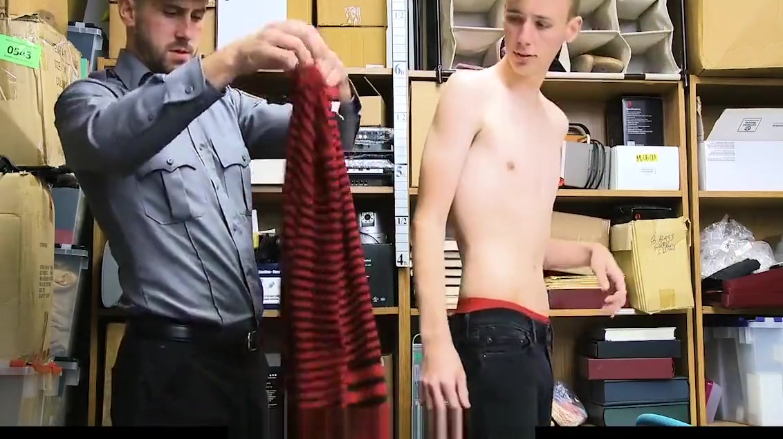 YoungPerps - Blonde Twink Fucked By Hung Security Guard