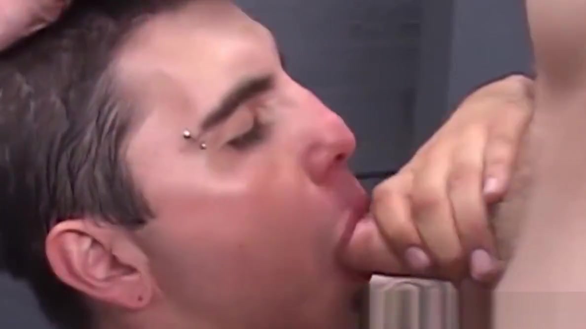 Gloryhole group action with super hung and super horny studs