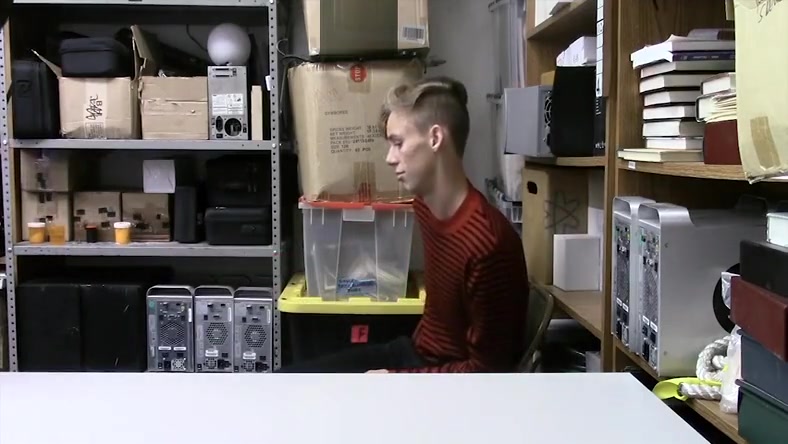 YoungPerps - Blonde Twink Fucked By Hung Security Guard
