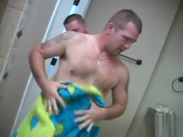 Buddies Shower and Masturbate