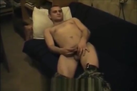 Straight Russian Military Stroking for the cash