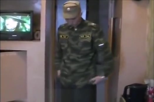 Straight Russian Military Stroking for the cash