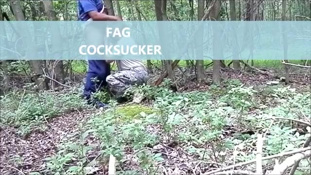 Army Sarge Taking BBC in the Woods - zibmusser