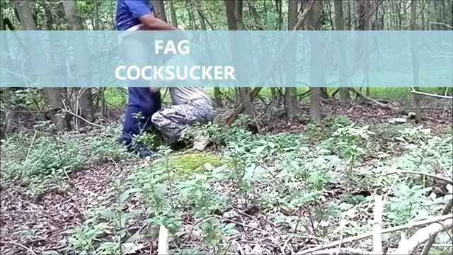 Army Sarge Taking BBC in the Woods - zibmusser
