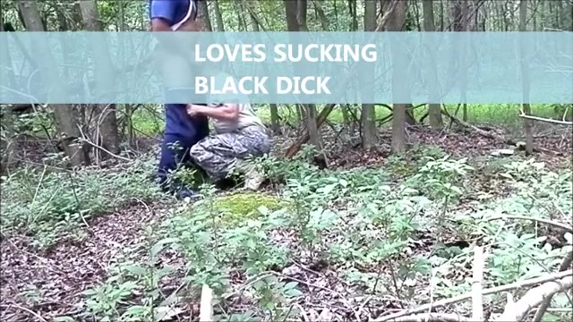 Army Sarge Taking BBC in the Woods - zibmusser