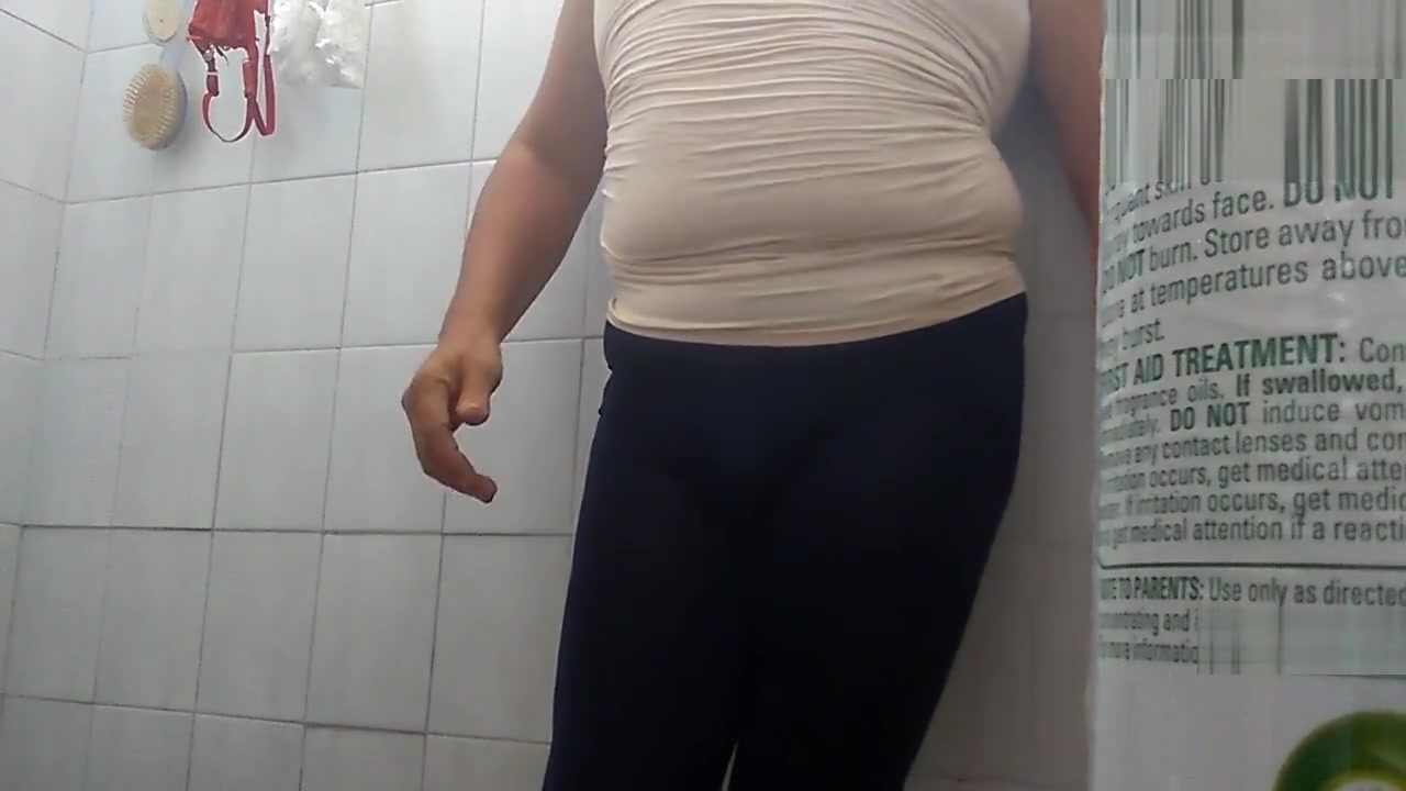 wet see thru in shower