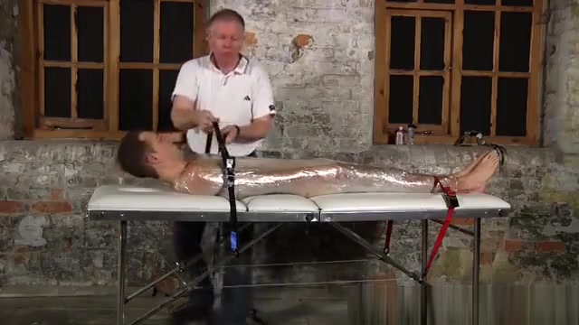Gay anal fisting fisting Sebastian had the fellows restrain Luke on the