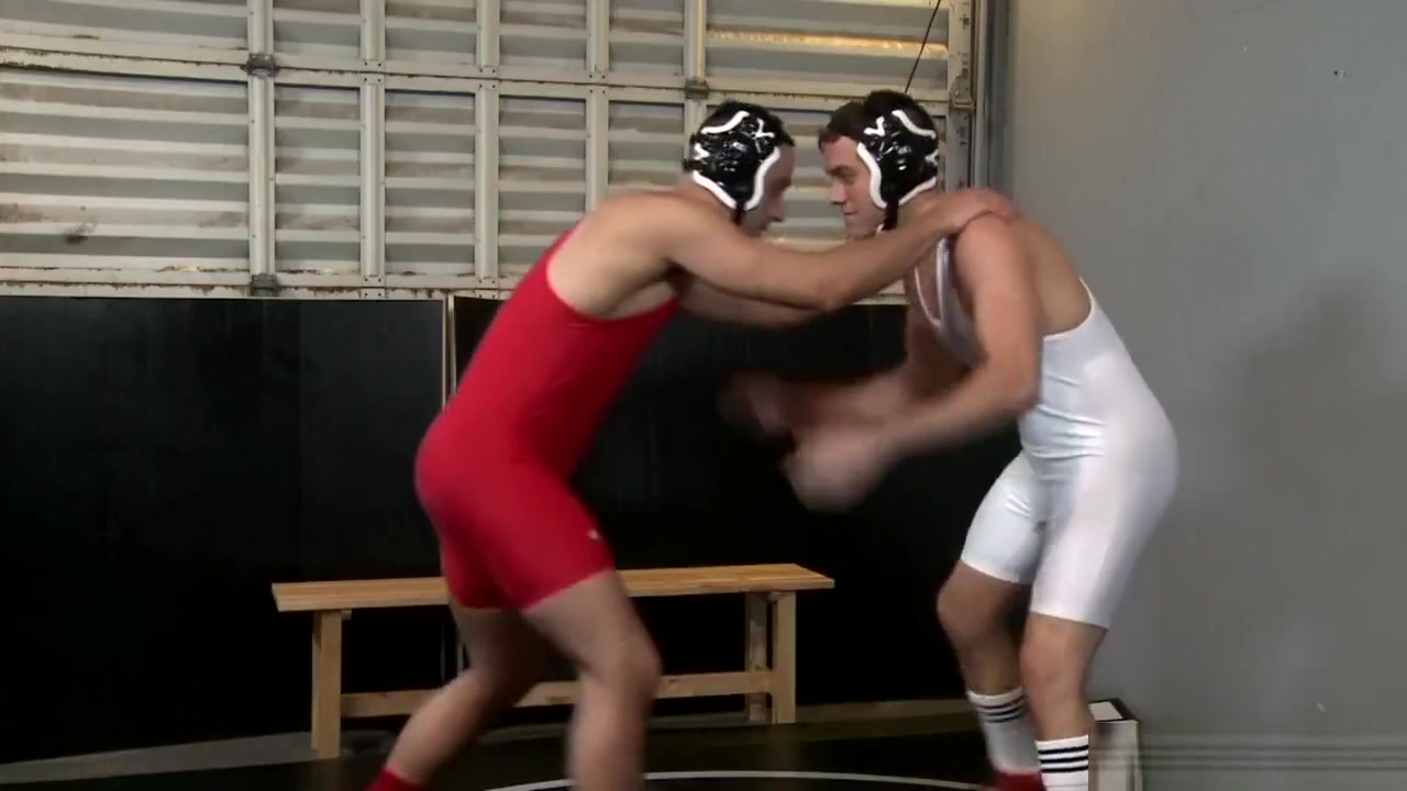Cock Virgins Horny Wrestlers At Each Other's Dicks
