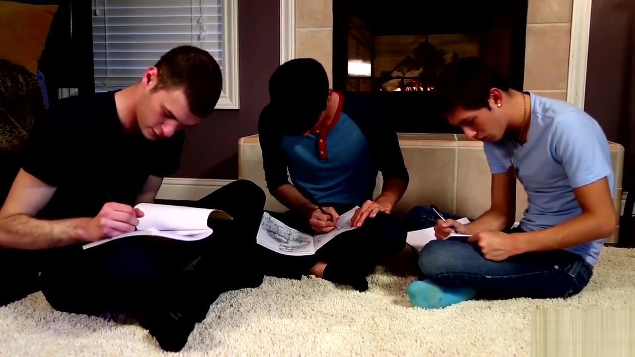 Next Door Twink Study Group Threesome