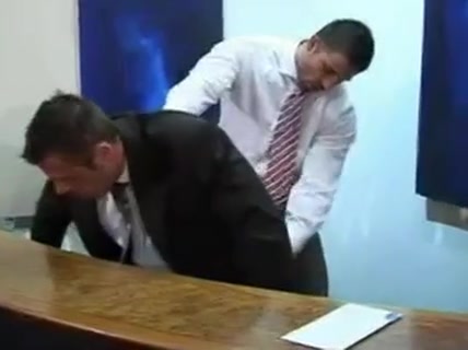 Comming on the tie in the office