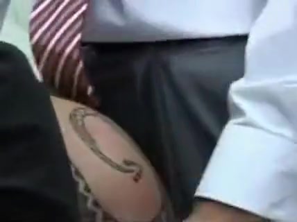 Comming on the tie in the office