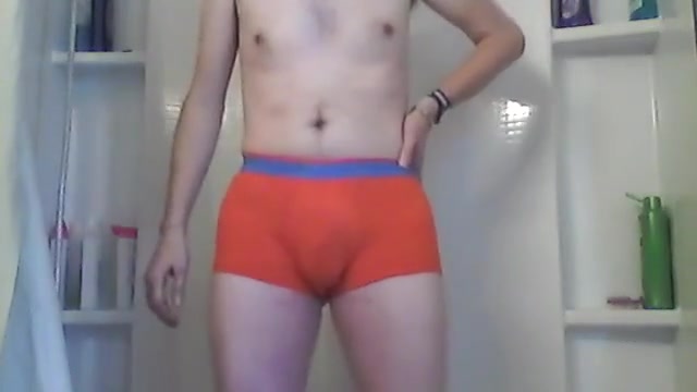 piss my underwear and shower