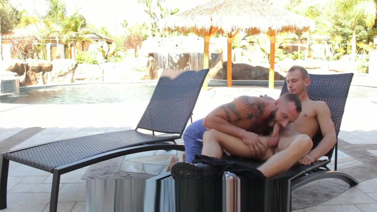 GayRoom - Randall O'Reilly gets his ass fucked by pool