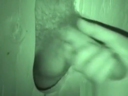 Nightvision gloryhole blowjob session