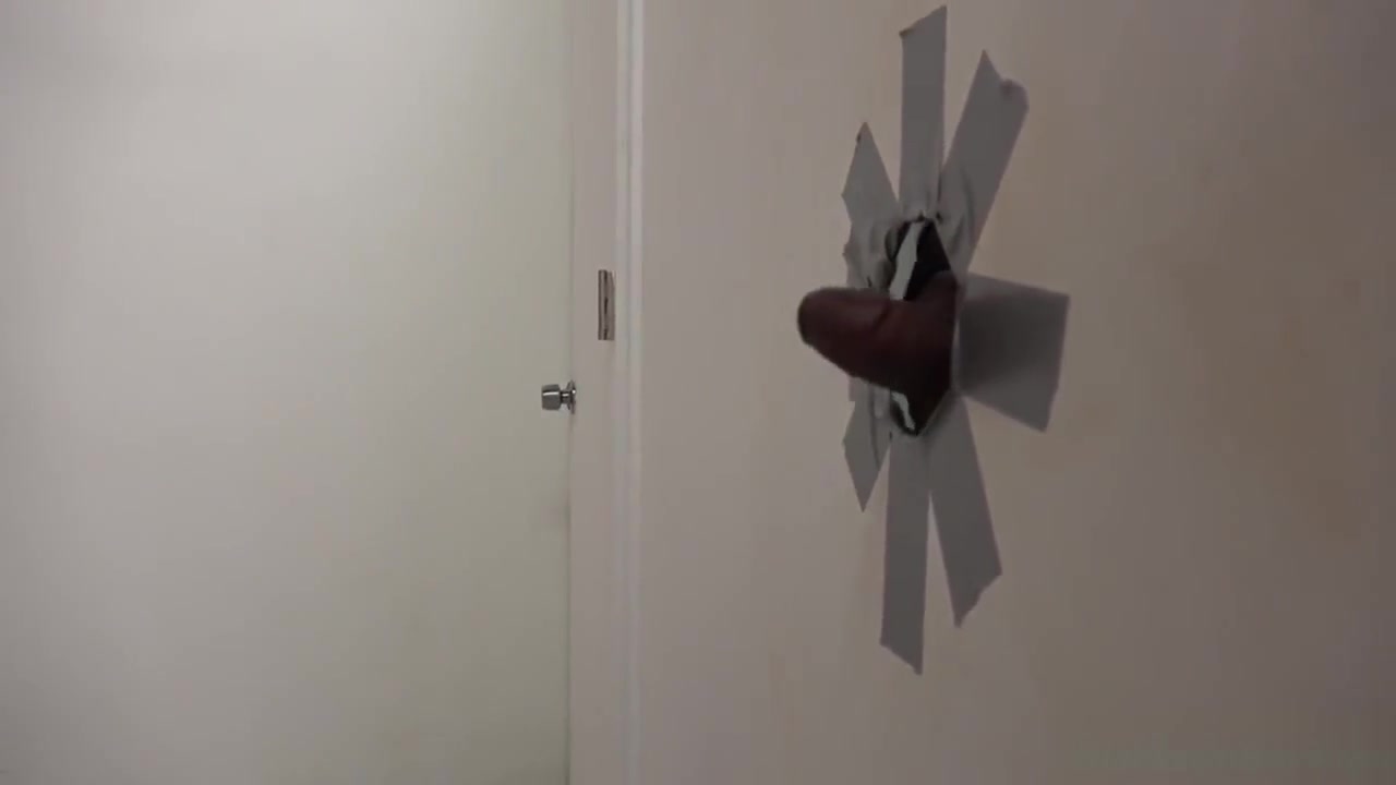 Mike Ryder Goes Black At A Glory Hole