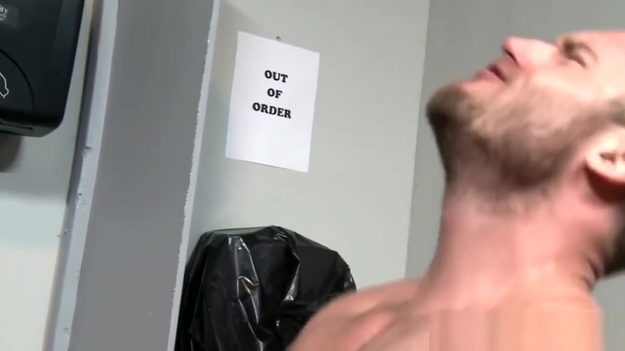Stud sucks at gloryhole
