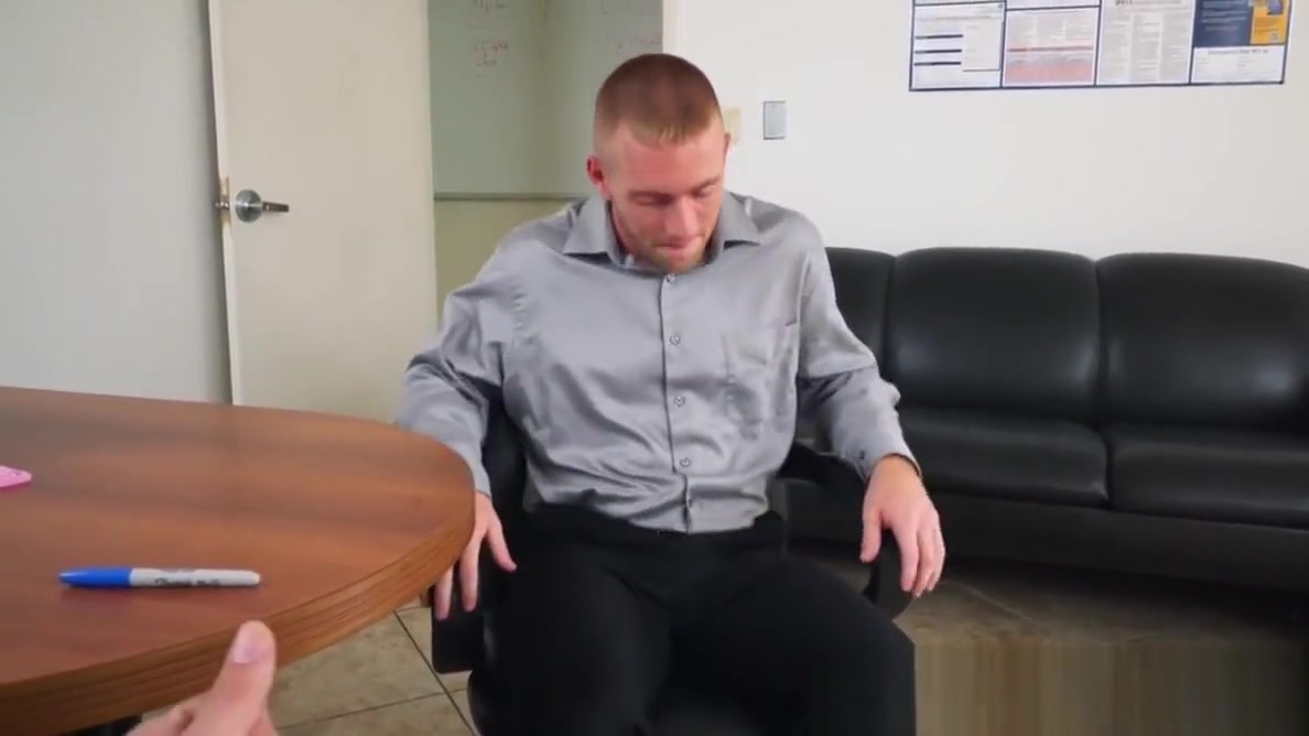 Office newbie butt punished by big dicked manager