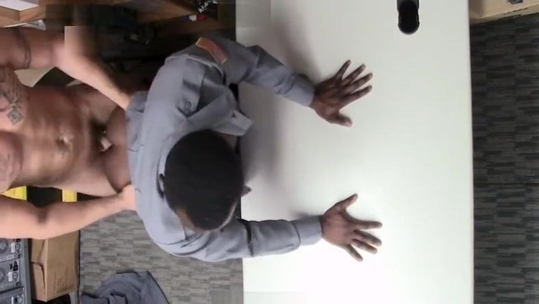 YoungPerps - Security Guard Fucks Another Guard In The Ass In Order To Keep Him Quiet