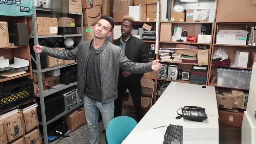 Young perp given a lesson by LP officer