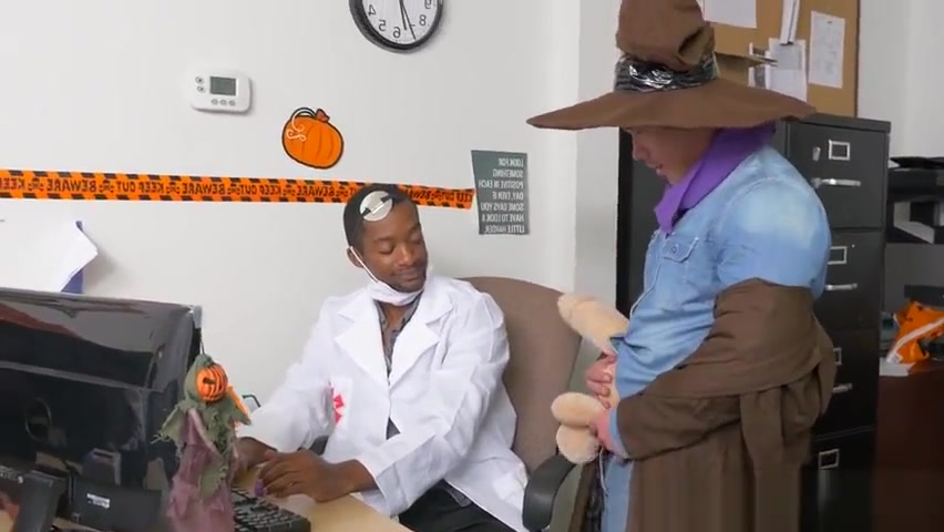 Horny gay office party turns hardcore