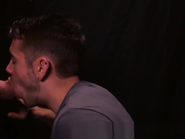 Handsome stepson dicksucking Step daddy at gloryhole